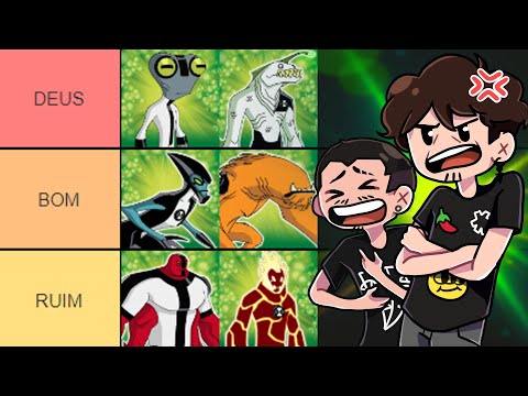 TIER LIST de ALIENS DO BEN 10 (ft. Matosu)