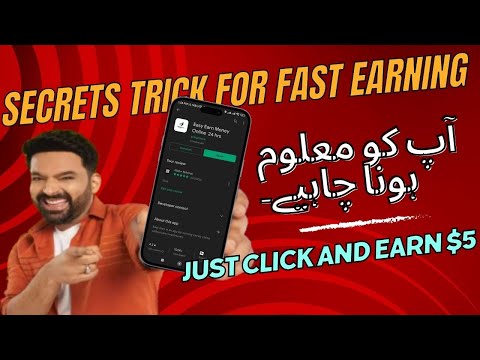 New Earning App 🔥Live 5$ Earning & Withdraw🔥Easypaisa Jazzcash | New Earning App in Pakistan today