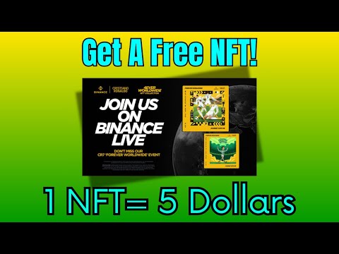 Binance Free NFT Claim | how to Claim NFT | CR7 | $5 Worth of NFT For Free