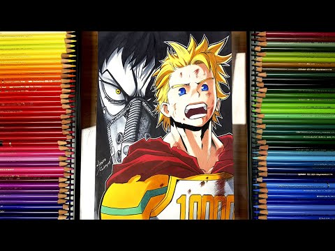 Drawing LEMILLION vs OVERHAUL [Boku no Hero Academia]