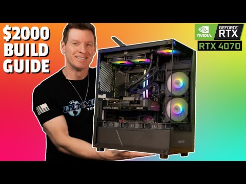 THE $2000 PC BUILD GUIDE! RTX 4070 ( w/Benchmarks )