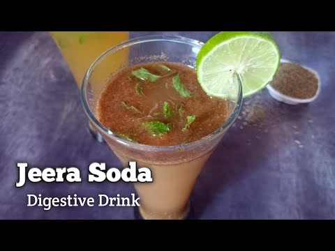 Jeera Soda Recipe || Refreshing Digestive Drink || Homemade Jeera Syrup