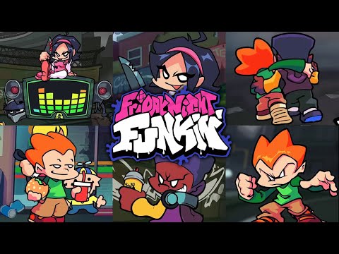 FNF WeekEnd 1 Update - ALL CUTSCENES | Friday Night Funkin