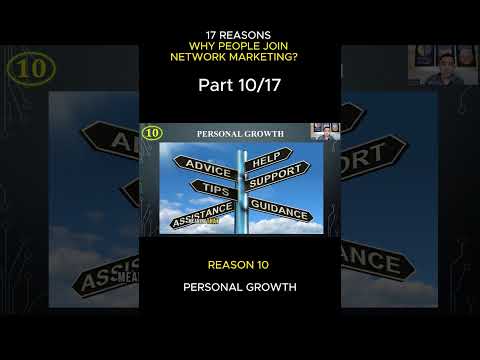 17 Reasons Why People Join Network Marketing | Reason 10: Personal Growth