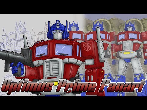 Optimus Prime Transformer Fanart