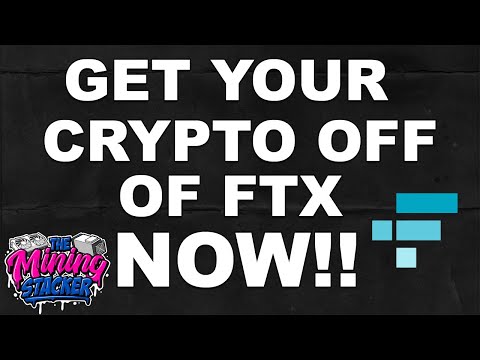 GET YOUR CRYPTO OFF OF FTX Exchange ! FTX may be insolvent #binance selling off all FTT tokens #ftx