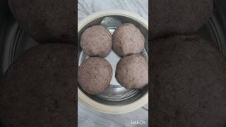 Delicious Ragi Mudda Recipe with Naatu Kodi Pulusu #shorts