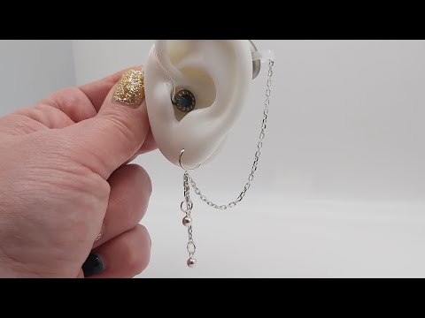 Create sterling silver hearing aid earrings with me!