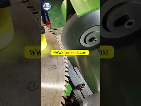 Automatic Sharpening Machine for Woodworking Circular Saw Blade #automobile #machine