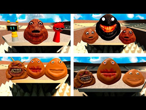 SECRET 😱 ALL SPIKE POU BOU FROM BOU'S REVENGE In Garry's Mod!