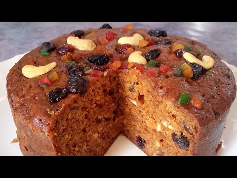 Christmas special plum cake recipe without oven || plum cake recipe