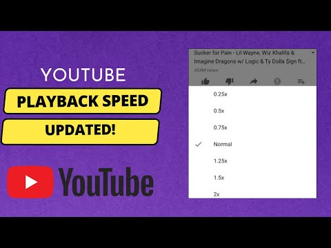 Youtube Playback Speed Controls Updated - More Control