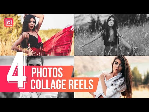 🔥Trending 4 Photos Collage Reels Editing (InShot Tutorial)