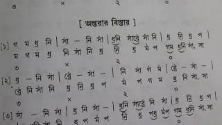 Raag Ramkeli Lyrics with swaralipi Indian Classical Sangeet