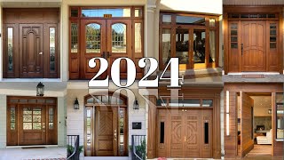 Top Modern Wooden Door Designs || Home Style Main Door Design Idea in 2024