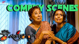 Muni - 2 - Kanchana Comedy Scenes | Big eyes...big fright! | Raghava Lawrence | Taapsee