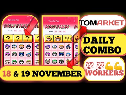 tomarket daily combo today 18-19 november | tomarket secret combo today | tomarket daily combo today