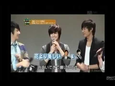 100912 Lee Min Ho & Kim Bum surprise visit to Jung Ilwoo Birthday