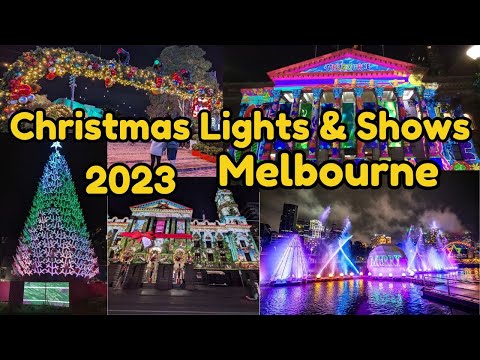 Best spots Christmas lights & shows Melbourne | Christmas 2023