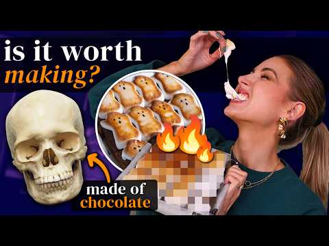 I Tried VIRAL HALLOWEEN TREATS & FOOD HACKS! What's ACTUALLY worth making??