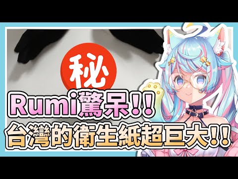 台灣的這個東西...竟然那～麼大！！？【Rumi/懶貓子】【Vtuber精華】