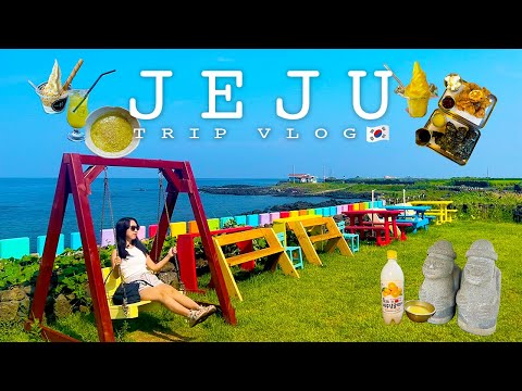 Jeju Vlog 🇰🇷 Staying in Seogwipo 🏝️ Seongsan Ilchulbong │ Cheonjiyeon Waterfall │ Udo Island