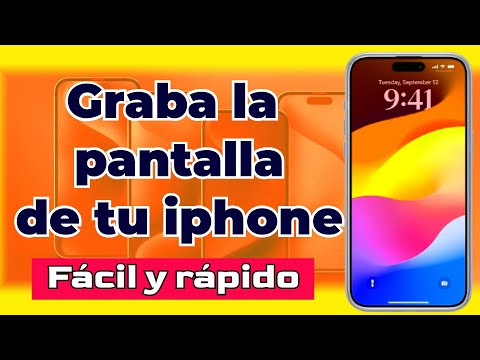 📲🔴 Cómo GRABAR la pantalla de tu iphone fácil y rápido | Aybritt Tutoriales ✅