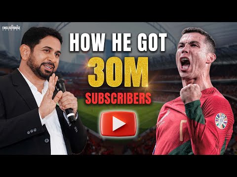 How Ronaldo Got 30 Million Subscribers on YouTube | UR Cristiano | Motivational Speaker Munawar Zama