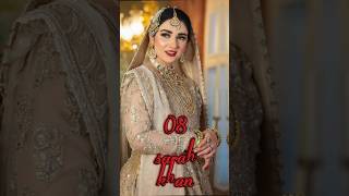 BRIDAL LOOK OF MOST FAMOUS PAKISTANI ACTRESSES 🔥❤️#PAKSITANIDRAMA🔥