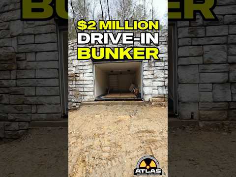 $2,000,000 DRIVE-IN Bunker from ATLAS #atlassurvivalshelters