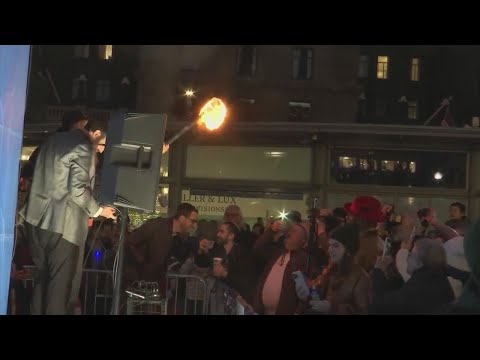 Menorah lighting at Union Square