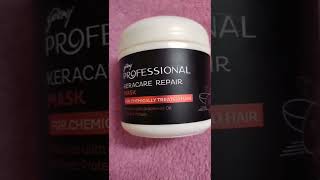 Godrej Professional Keracare Repair Mask/Keratin Cream/#shorts #godrej #keratintreatment #keratin