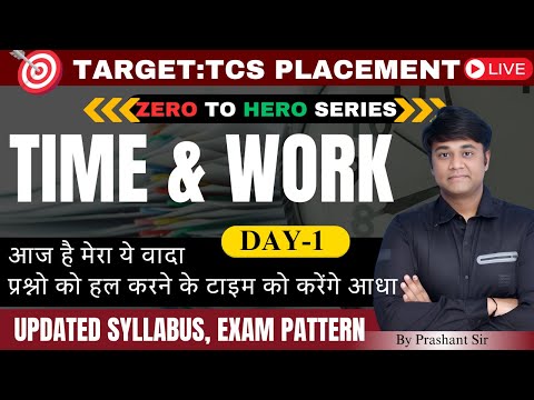 Prashant Sir's Top 3 Time & Work Hacks for DAY-1 Placement