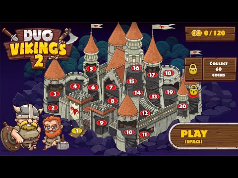 Duo Vikings 2 Game - GamePlay Walkthrough