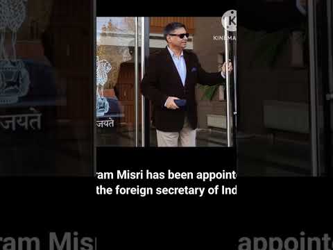 Vikram misri appointed new foreign secretary #news #currentaffairs #currentnews #appointed