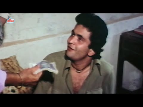 Ye Le Rupaye Aur Apna Dhanda Chalu kar - Rishi Kapoor Dhan Daulat Scene 5 - Pran