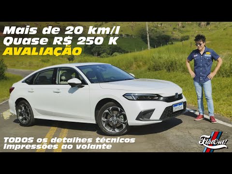 NOVO CIVIC HÍBRIDO: eis como ele faz mais de 20 km/l. Mas vale os 245 mil? AVALIAÇÃO