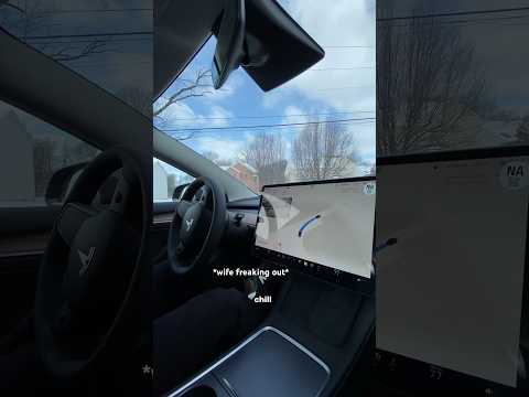 Tesla FSD Chauffeurs us to get coffee! #teslafullselfdriving #teslafsdbeta #teslaautopilot