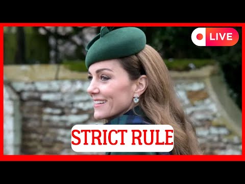 ROYAL SHOCK! PALACE SETS NEW STRICT RULES AFTER KATE MIDDLETON'S CHRISTMAS APPEARANCE