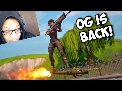 Fortnite OG: Chapter 1 - Season 1 - Gameplay Trailer REACTION