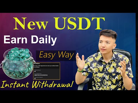 New USDT Investment Website 2024 | Easy Way to Earn USDT Daily | How to Make Profits Daily