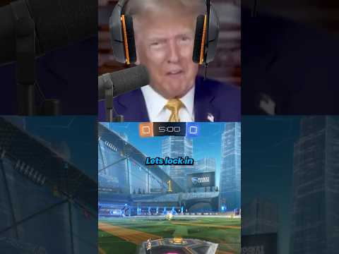 Trump & Kamala Play Rocket League