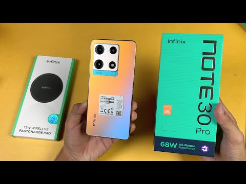 Infinix Note 30 Pro / Wireless Charging Pad - Unboxing & Price in Pakistan!