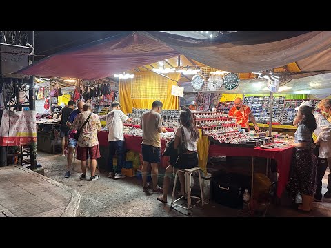 【LIVE】チャオプラヤ川からパッポンナイトマーケットで食べて飲んで散策ライブ