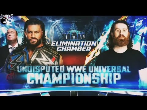 WWE Elimination Chamber 2023 Official And full Match Card HD