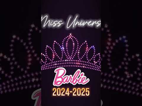 Miss Universe Barbie doll 2024-2025 sede: Colombia #ladygaga #barbie #mattel #doll #missuniverse