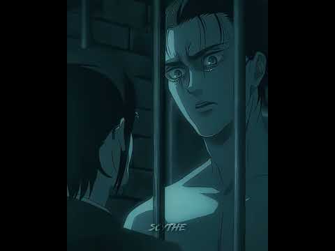 EREN PRISON SCENE | ATTACK ON TITAN 4K ANIME  - #aot #attackontitan #eren #trending