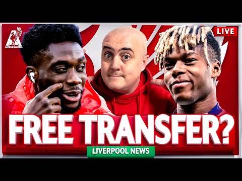 ALPHONSO DAVIES OPEN TO LIVERPOOL MOVE! + €55M NICO WILLIAMS BOOST! Liverpool FC Transfer News