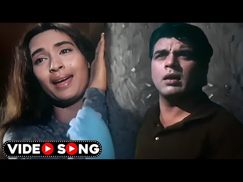 lata Mangeshkar Sad Song: Aaja Re Pyar Pukare (आजा रे प्यार पुकारे) | Nutan, Dharmendra | Old Song