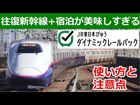 JR東日本びゅうダイナミックレールパック美味しすぎる所と注意点！クーポン入手法も